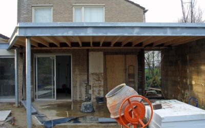 Realisatie aanbouw en renovatie interieur in Stein